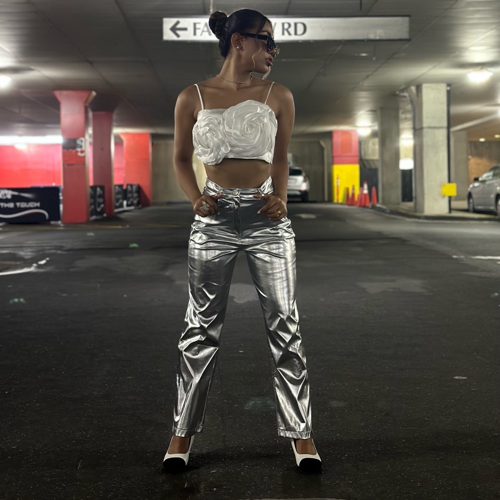 Pants Silver